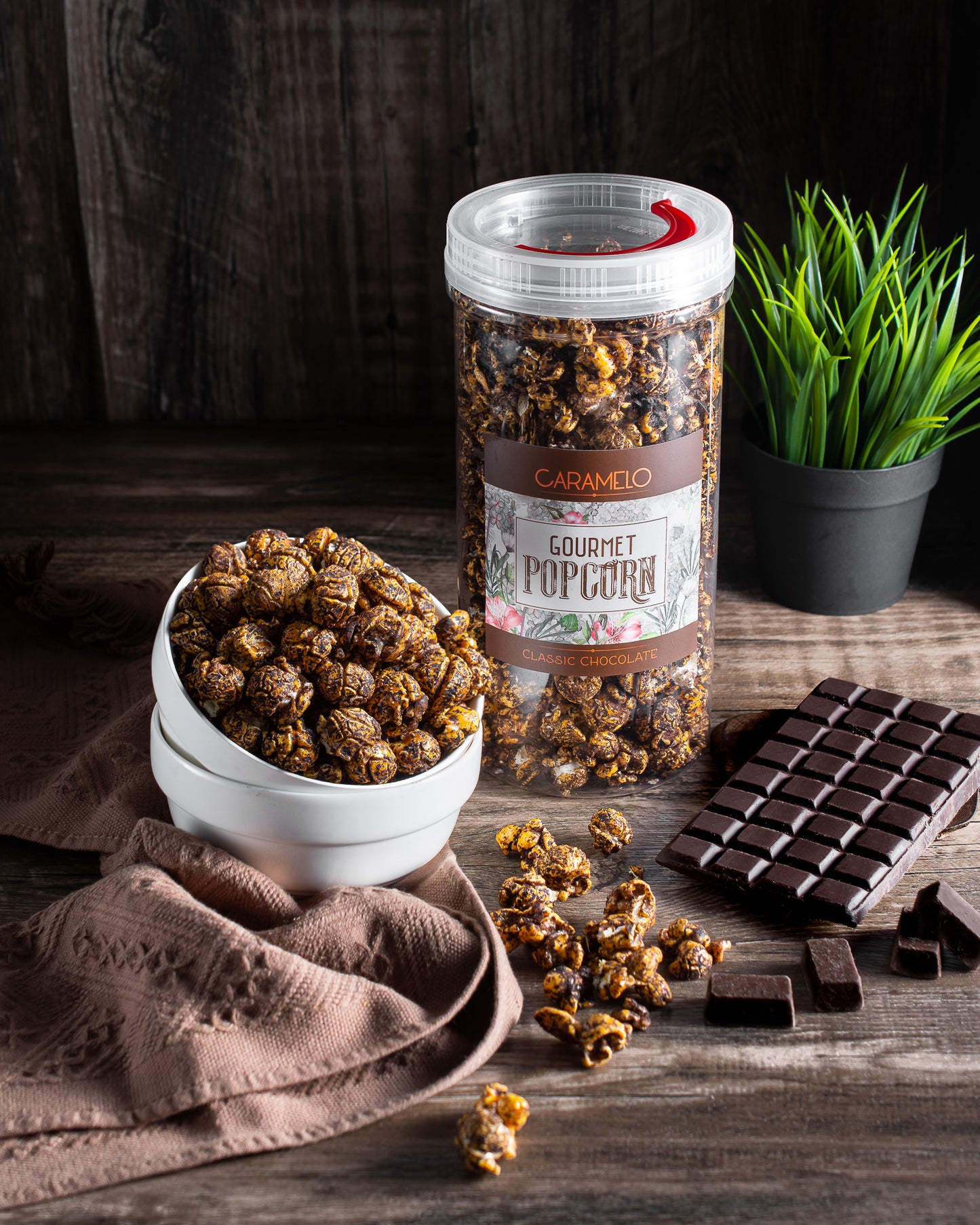 CARAMELO Gourmet Chocolate Popcorn