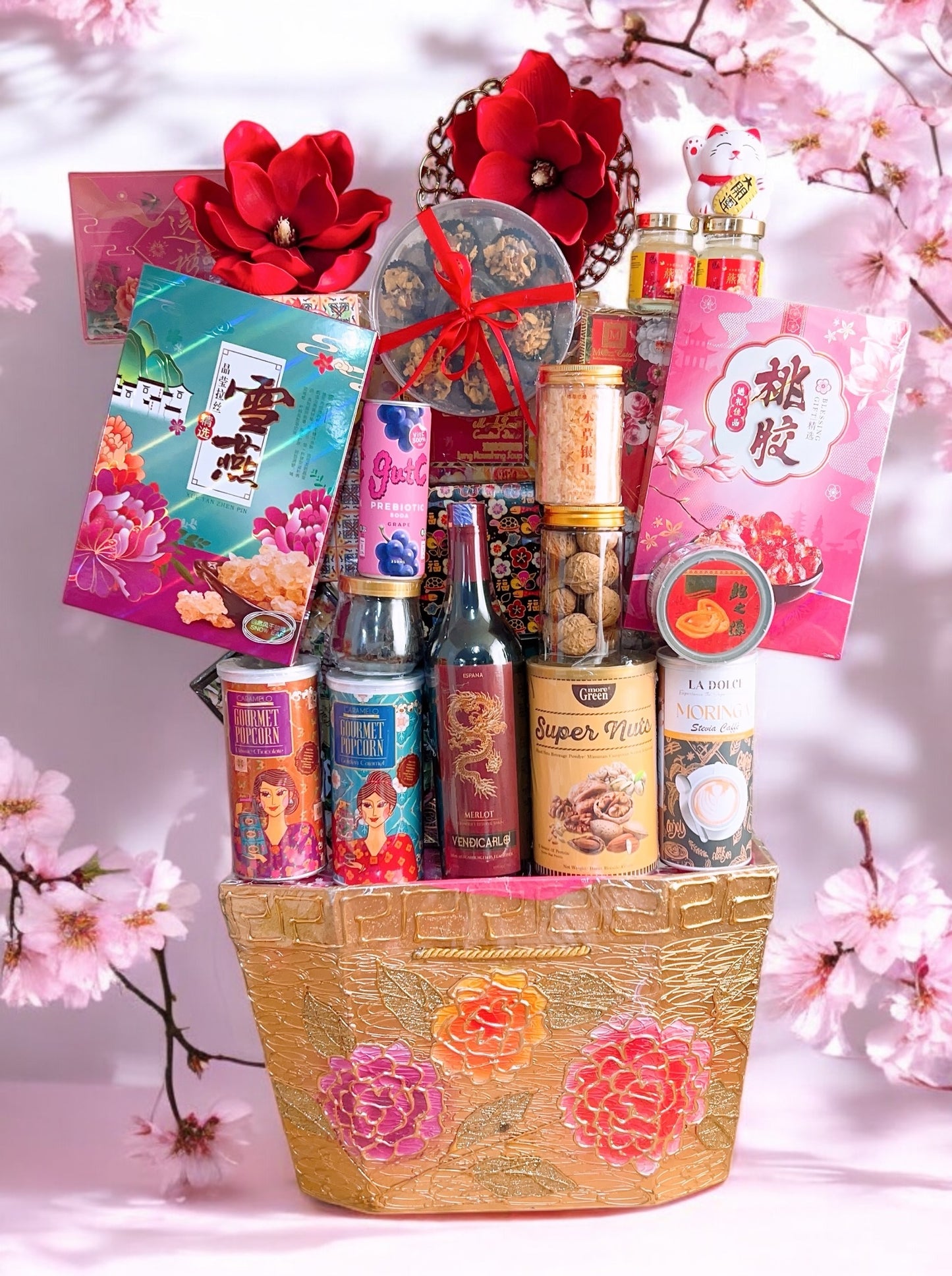Chinese New Year 2025 | Golden Opulence Fortune CNY 2025 Hamper | Type B