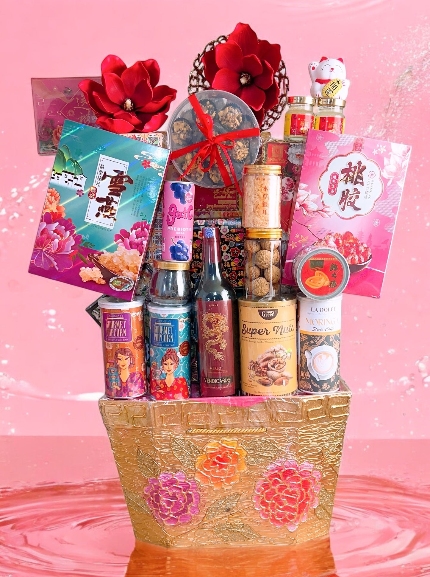 Chinese New Year 2025 | Golden Opulence Fortune CNY 2025 Hamper | Type B