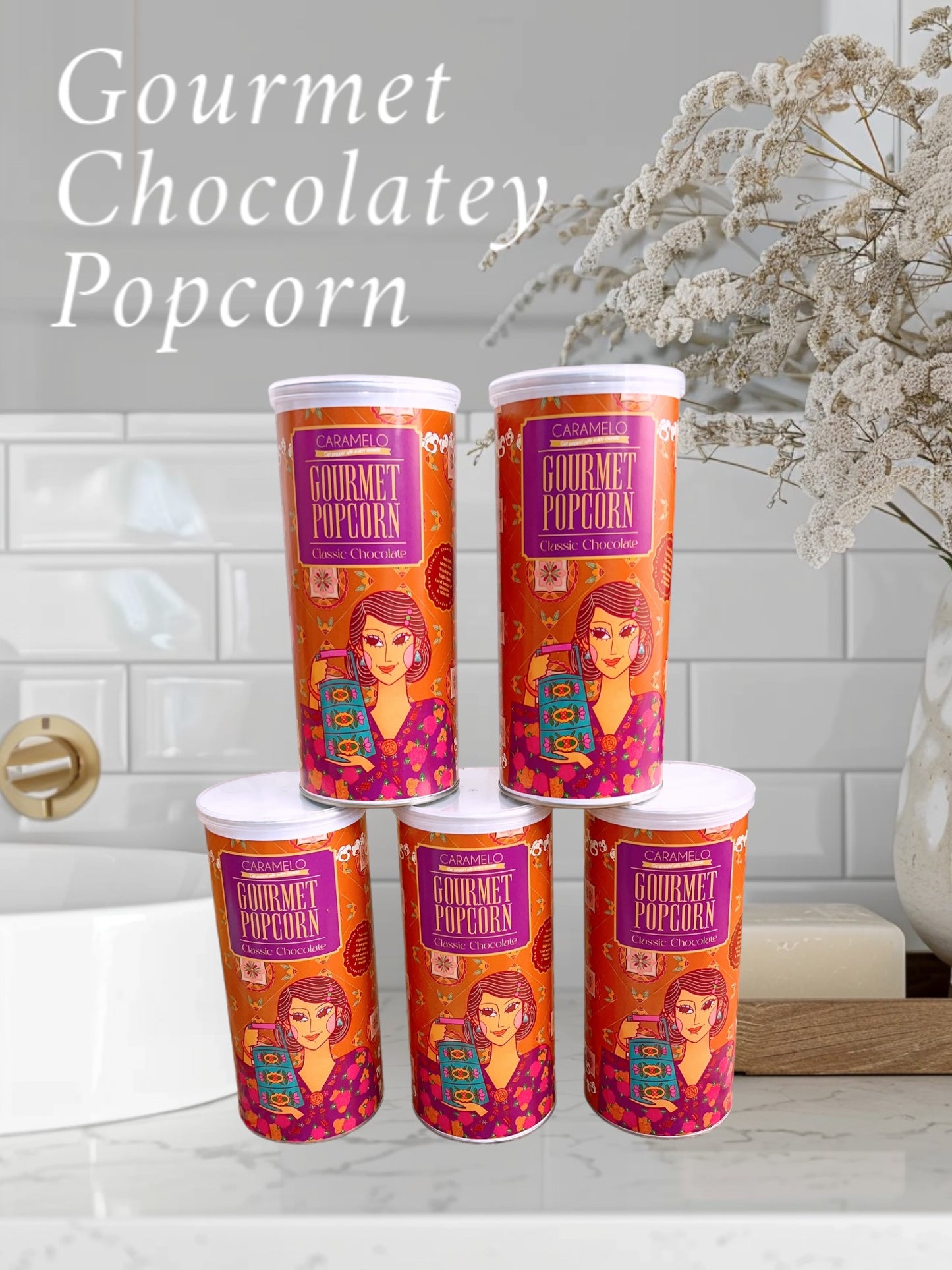 CARAMELO Gourmet Chocolate Popcorn