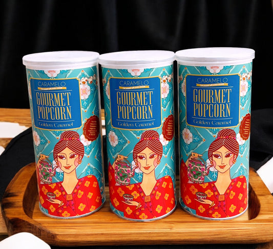 CARAMELO Gourmet Golden Caramel Popcorn
