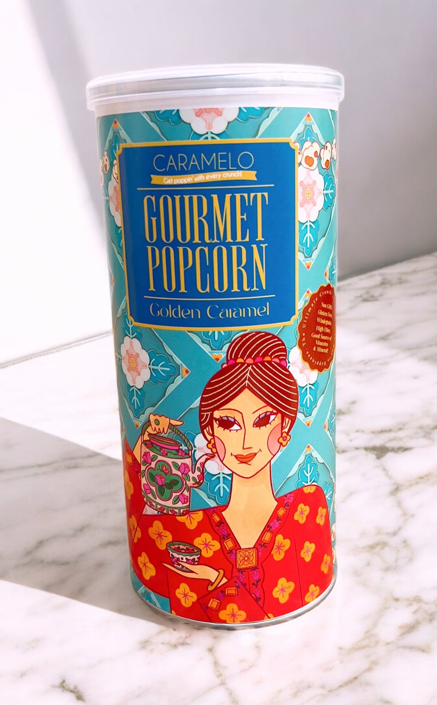 CARAMELO Gourmet Golden Caramel Popcorn